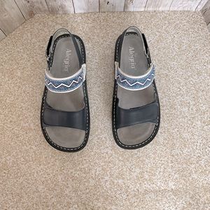 Alegria Verona navy sandals